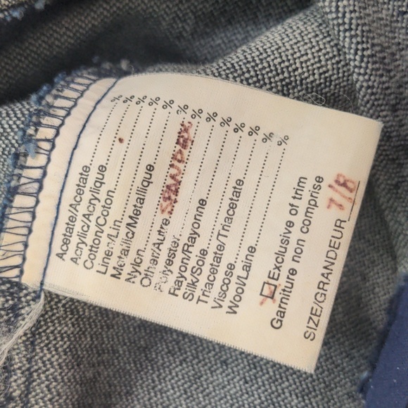 Allison Wonderland Denim Skirt - Picture 6 of 7